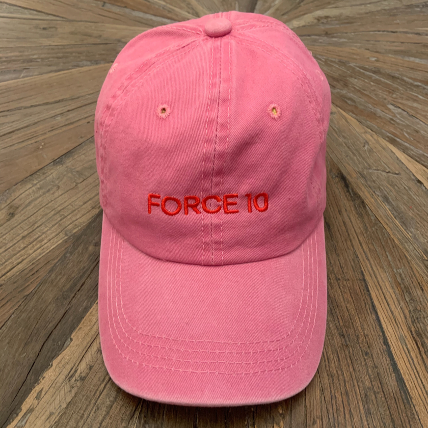 FORCE 10 OFFICIAL ⚓️ PINK WASHED EFFECT YACHT CAP