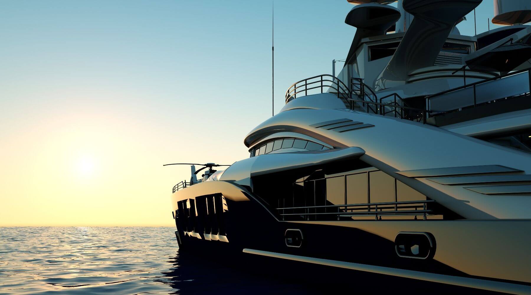 Yacht on ocean. Force 10 clothing - high quality and available for quick delivery