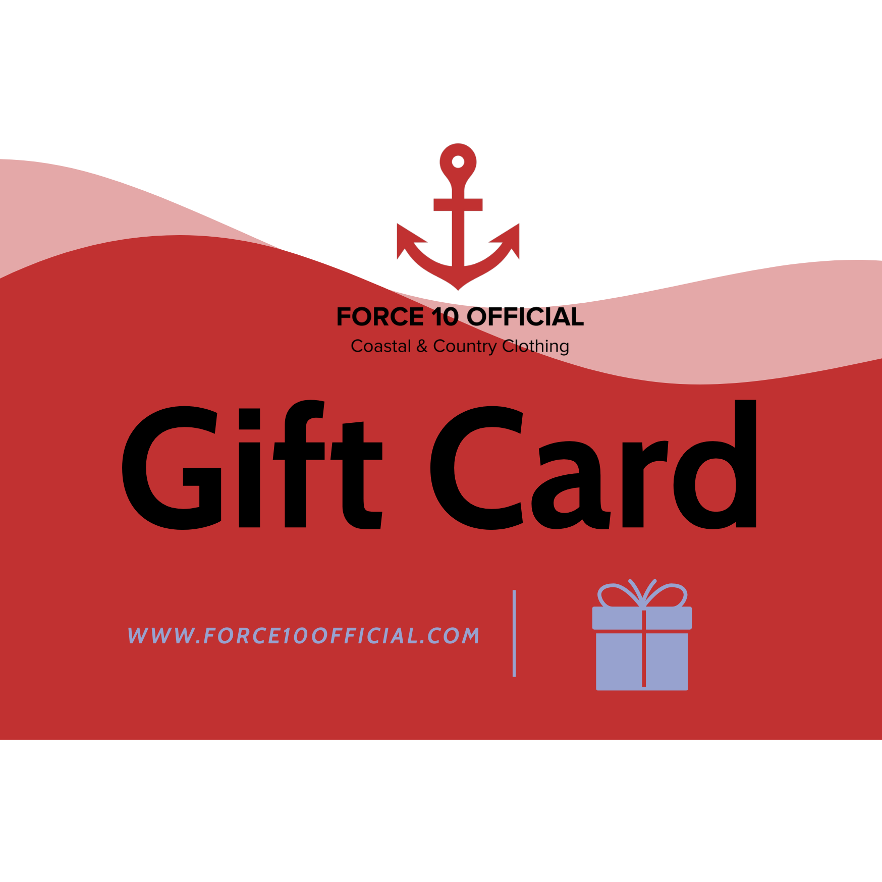 FORCE 10 OFFICIAL ⚓️ GIFT CARDS