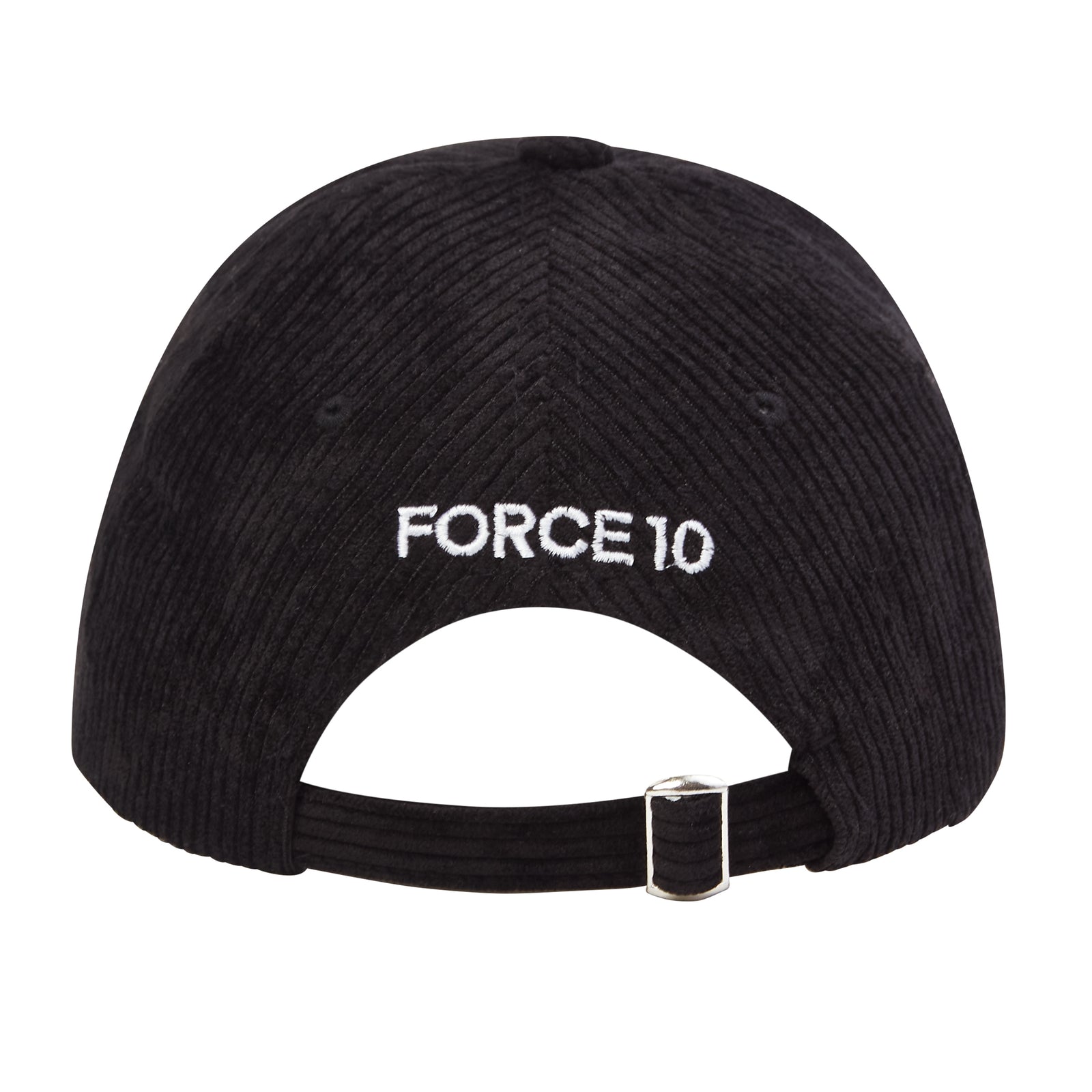 FORCE 10 OFFICIAL ⚓️ BLACK PORTSIDE CORDUROY CAP