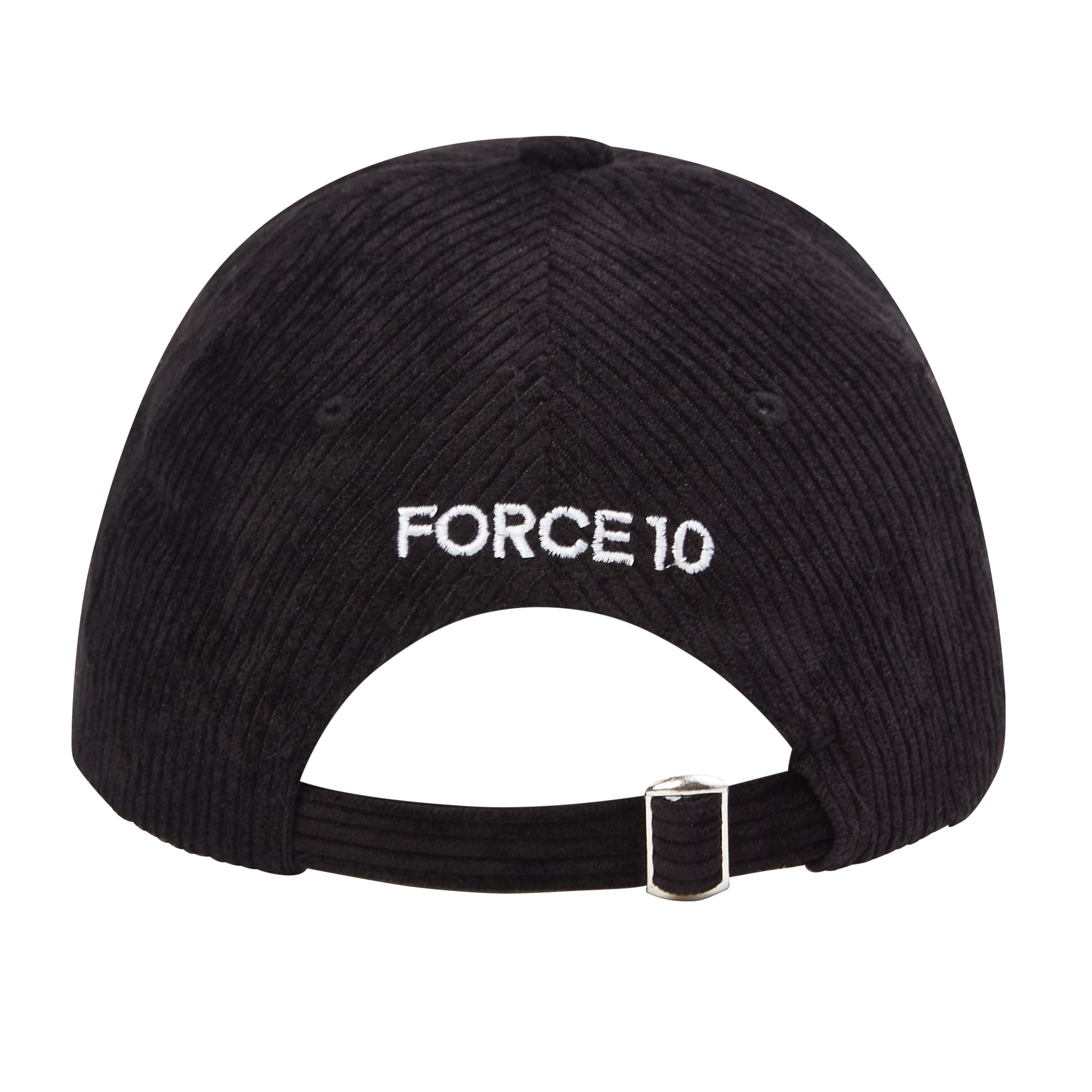 FORCE 10 OFFICIAL ⚓️ BLACK PORTSIDE CORDUROY CAP