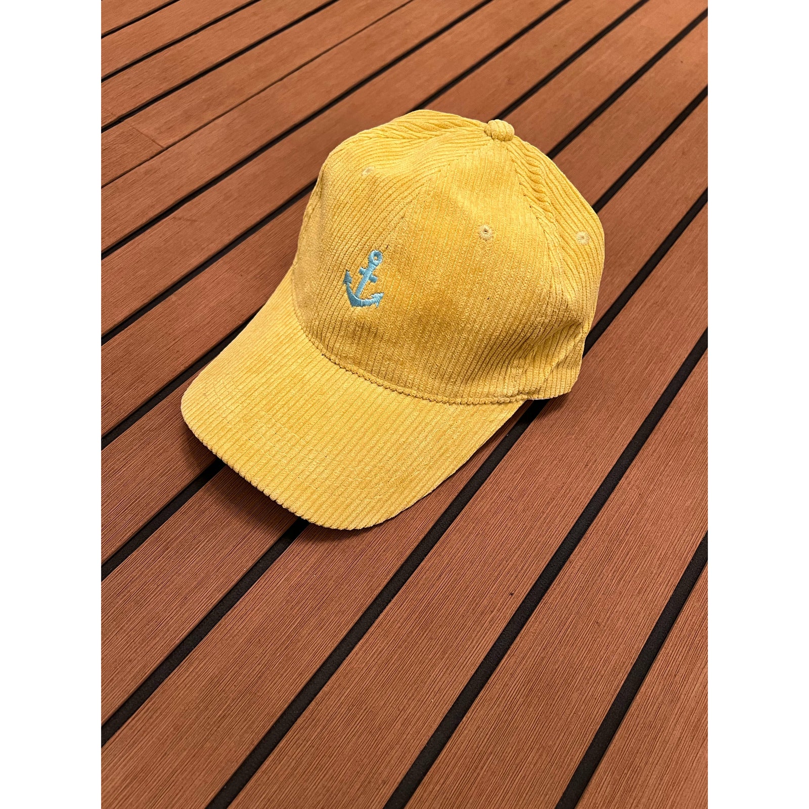 FORCE 10 OFFICIAL ⚓️ YELLOW PORTSIDE CORDUROY CAP