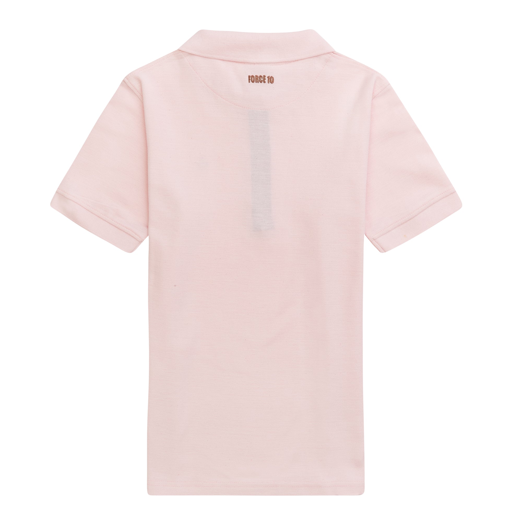 PORT SIDE 1/4 ZIP PINK POLO