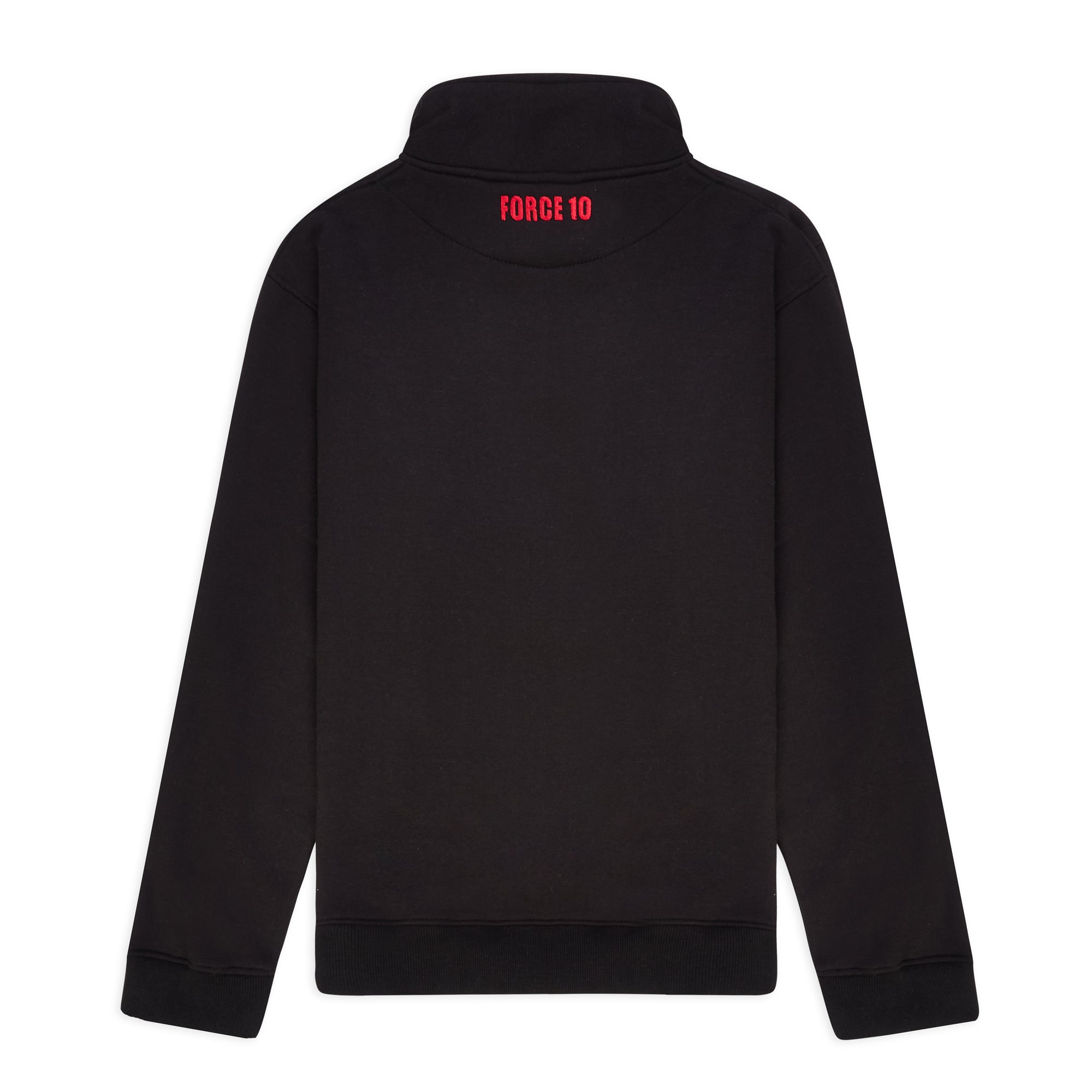 FORCE 10 OFFICIAL ⚓️ BLACK PORT SIDE 1/4 ZIP JUMPER