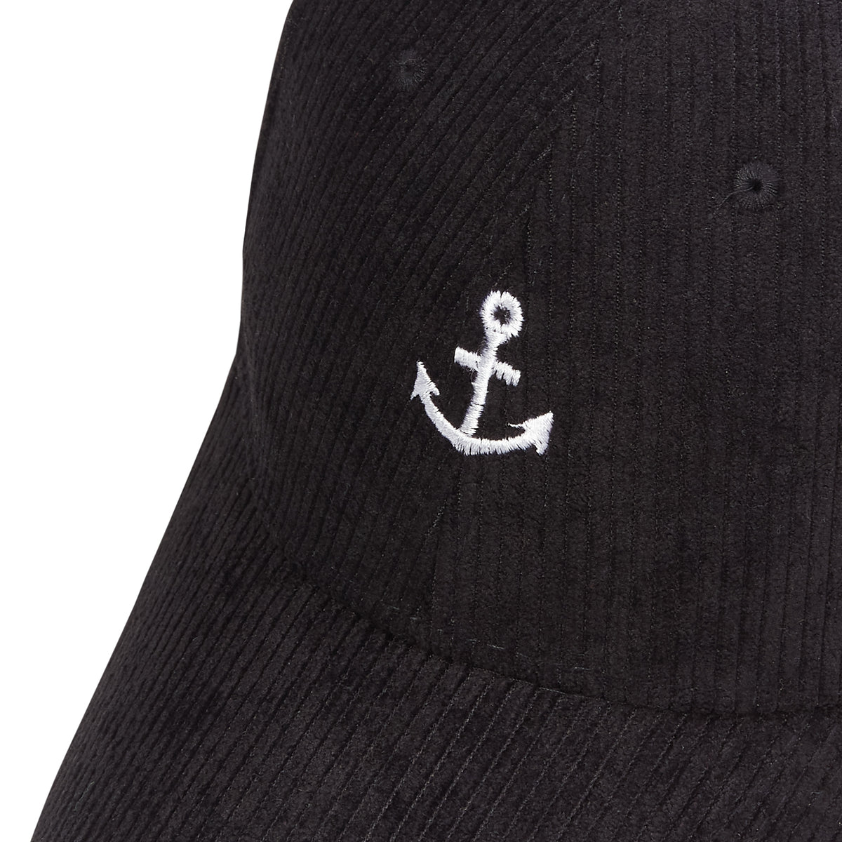 FORCE 10 OFFICIAL ⚓️ BLACK PORTSIDE CORDUROY CAP