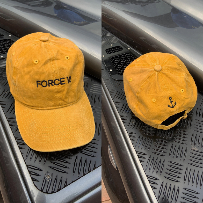FORCE 10 OFFICIAL ⚓️ CREAM WASHED EFFECT CAP