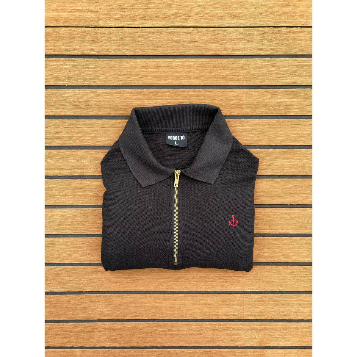 FORCE 10 OFFICIAL PORT SIDE 1/4 ZIP POLO