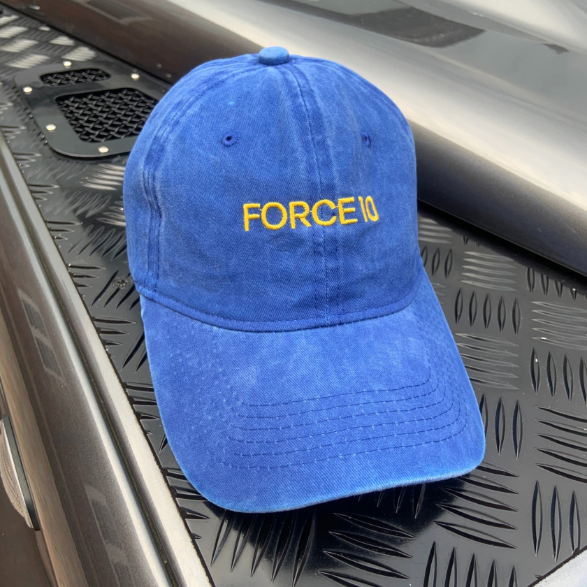 FORCE 10 OFFICIAL ⚓️ BLUE WASHED EFFECT YACHT CAP