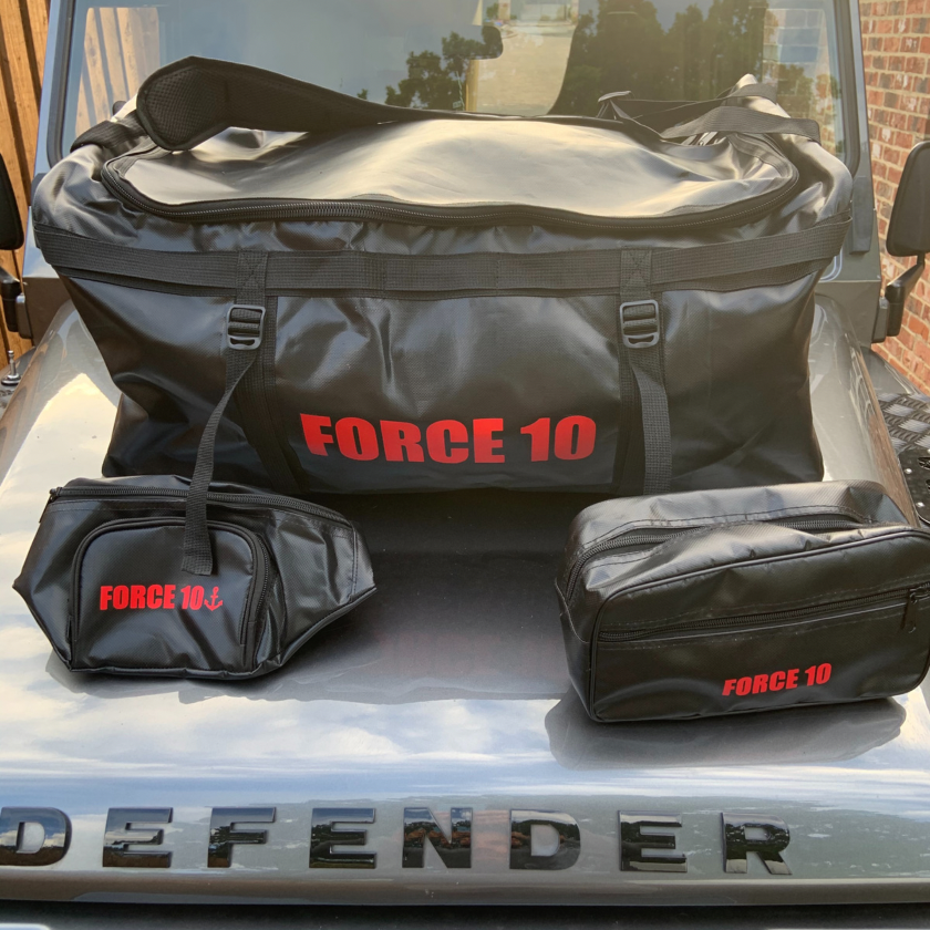 FORCE 10 OFFICIAL OCEAN BAG PACKAGE - BLACK/RED